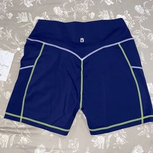 NWT Buffbunny Wave Shorts- Midnight Navy Multi